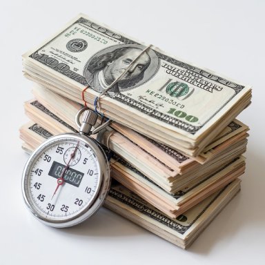 Financial growth concept